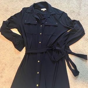 Women’s Calvin Klein navy blue dress